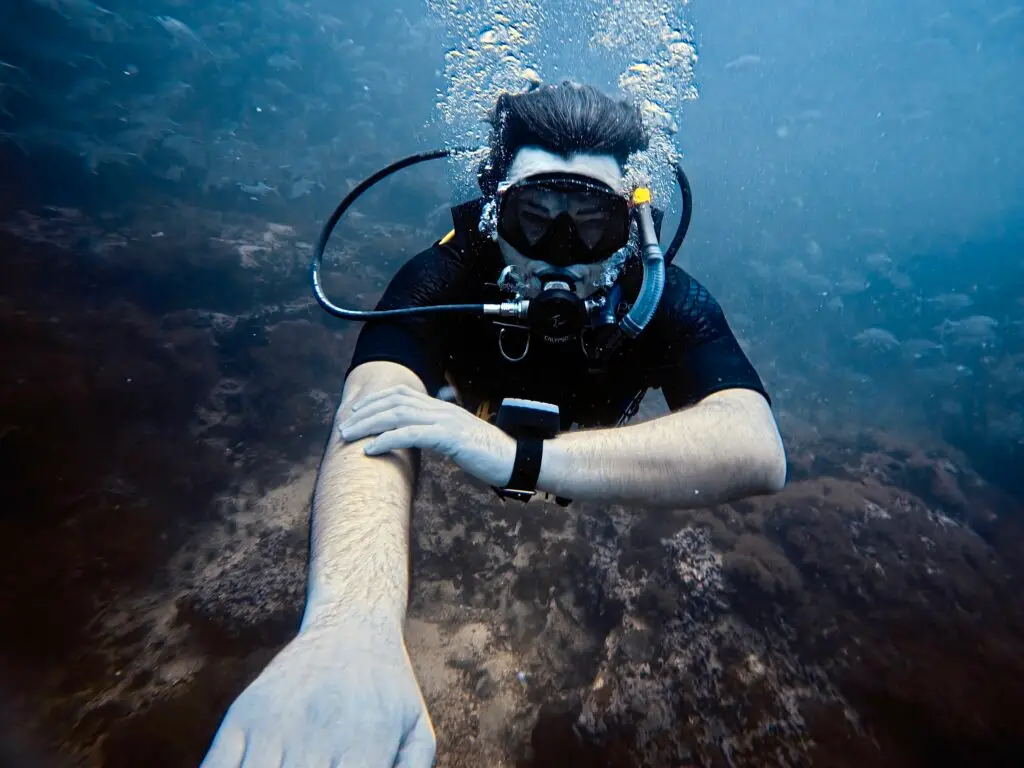 open water diver