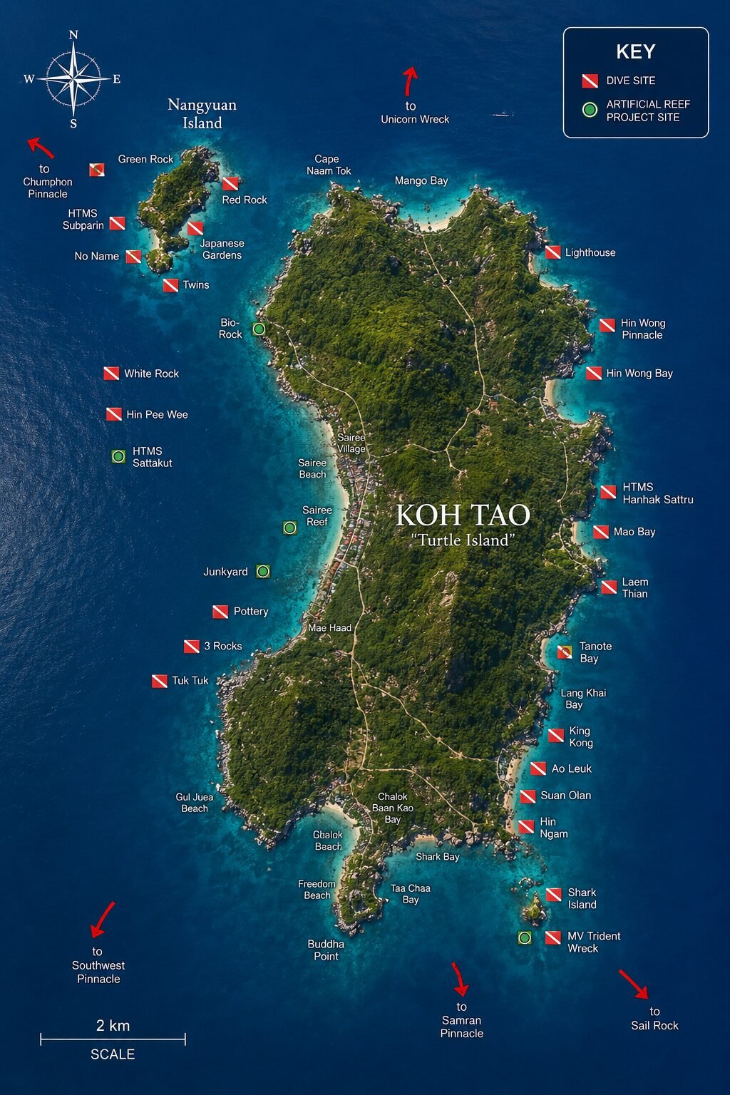 diving koh tao